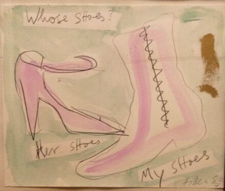 SI- LA- GI ( Szilágyi Szabolcs) (1949): Whose shoes? 1980