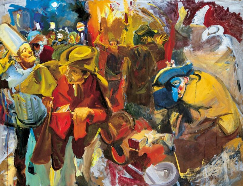 Csernus Tibor (1927-2007): Karnevál, 2002