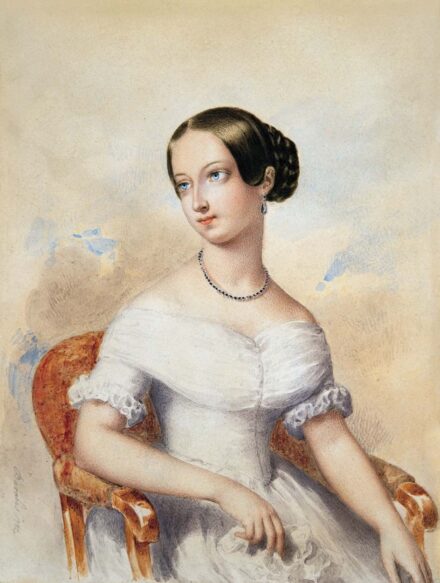 Barabás Miklós (1810-1898): Női képmás, 1842