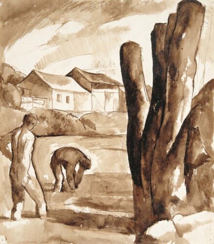 Patkó Károly (1895-1941): Fürdőzők