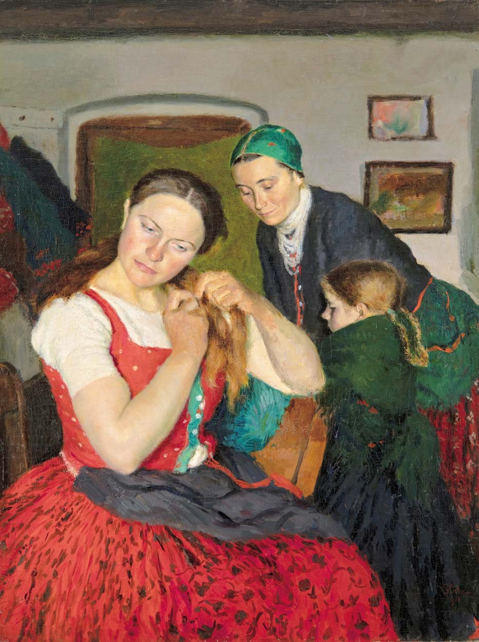 Glatz Oszkár (1872-1958): Készülődés, 1918