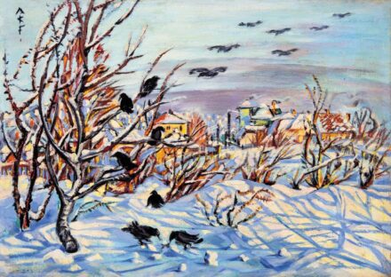 Boromisza Tibor (1880-1960): Téli táj, 1940