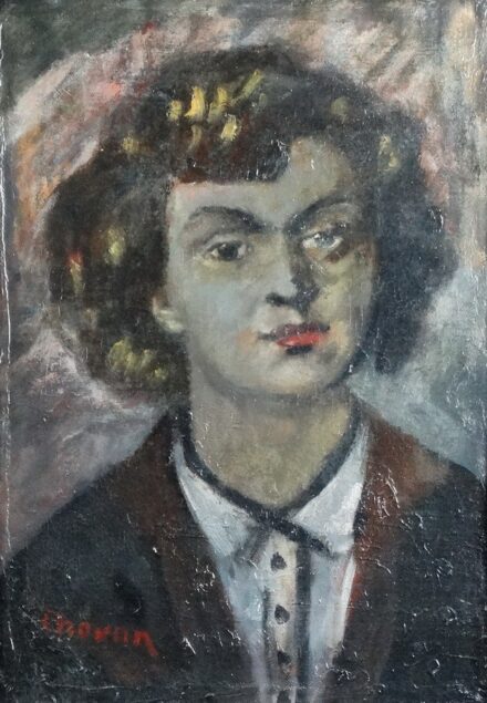 Chován Lóránt (1913-2007): Női portré