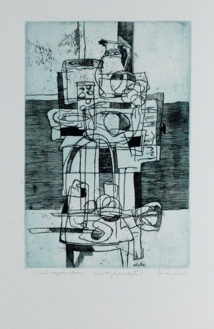 Kádár György (1912-2002): Konyhasztal 1975 első nyomat