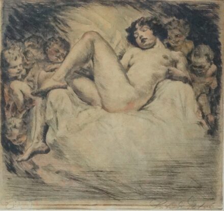 Csók István-Prihoda István (1865-1961): Akt