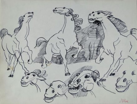Klie Zoltán (1897 - 1992): Lovak