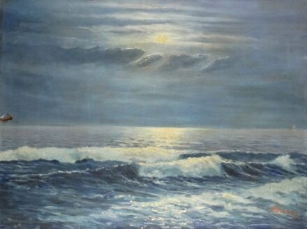 Kőrössy János: Esti hangulat 1942