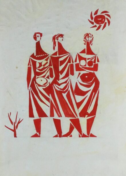 Rékassy Csaba (1937-1989): Hárman 1958