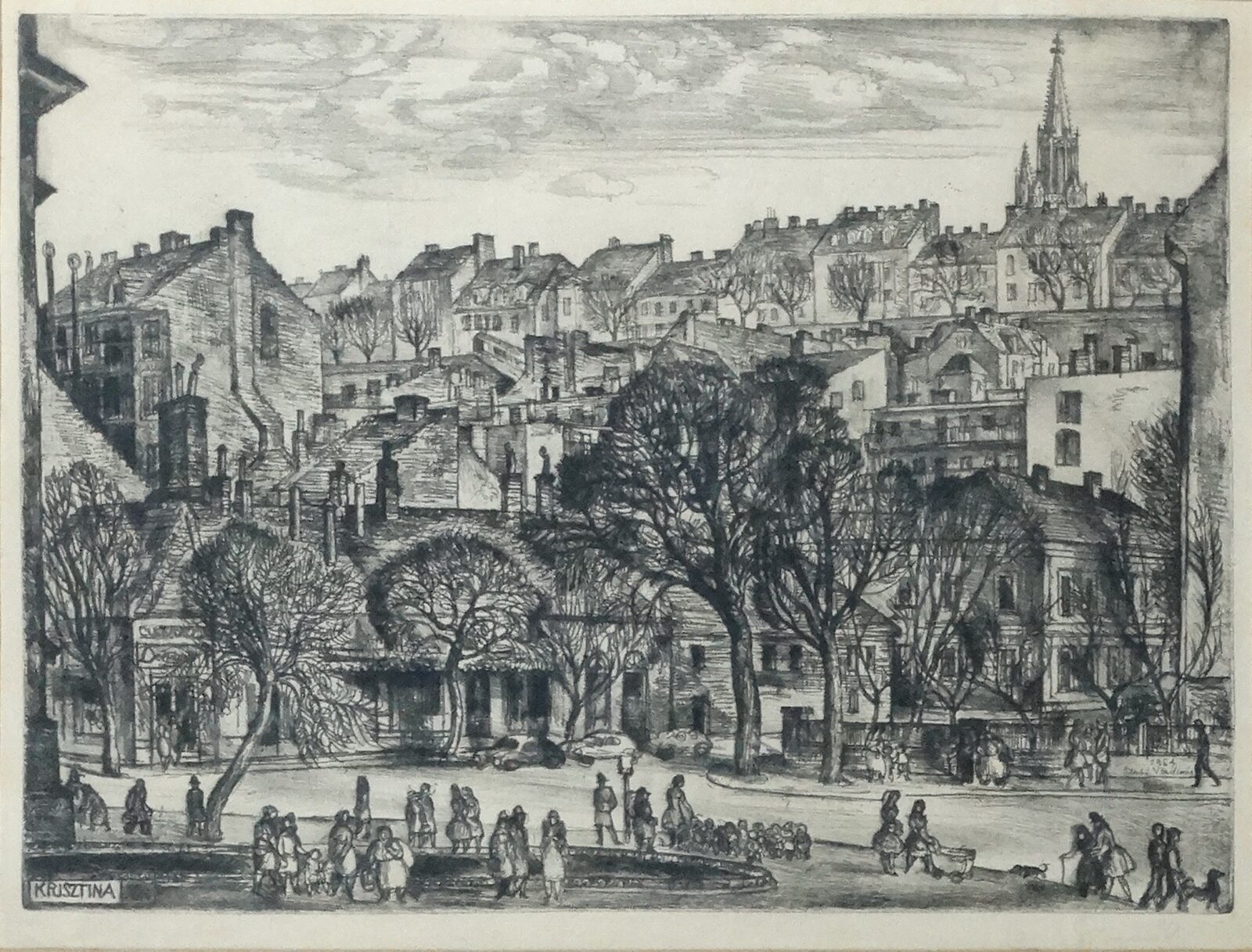 Szabó Vladimir (1905 - 1991): Krisztina körút