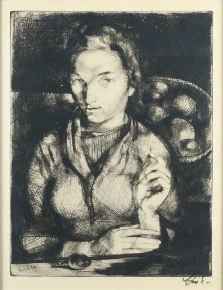 Szász Endre (1926 - 2003): Leány