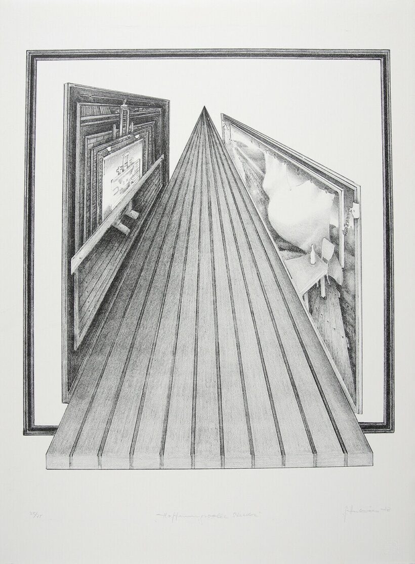 Gerhard Andreas: Perspektíva II., 1978