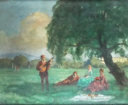 Pólya Tibor (1886-1937): Piknik a szabadban