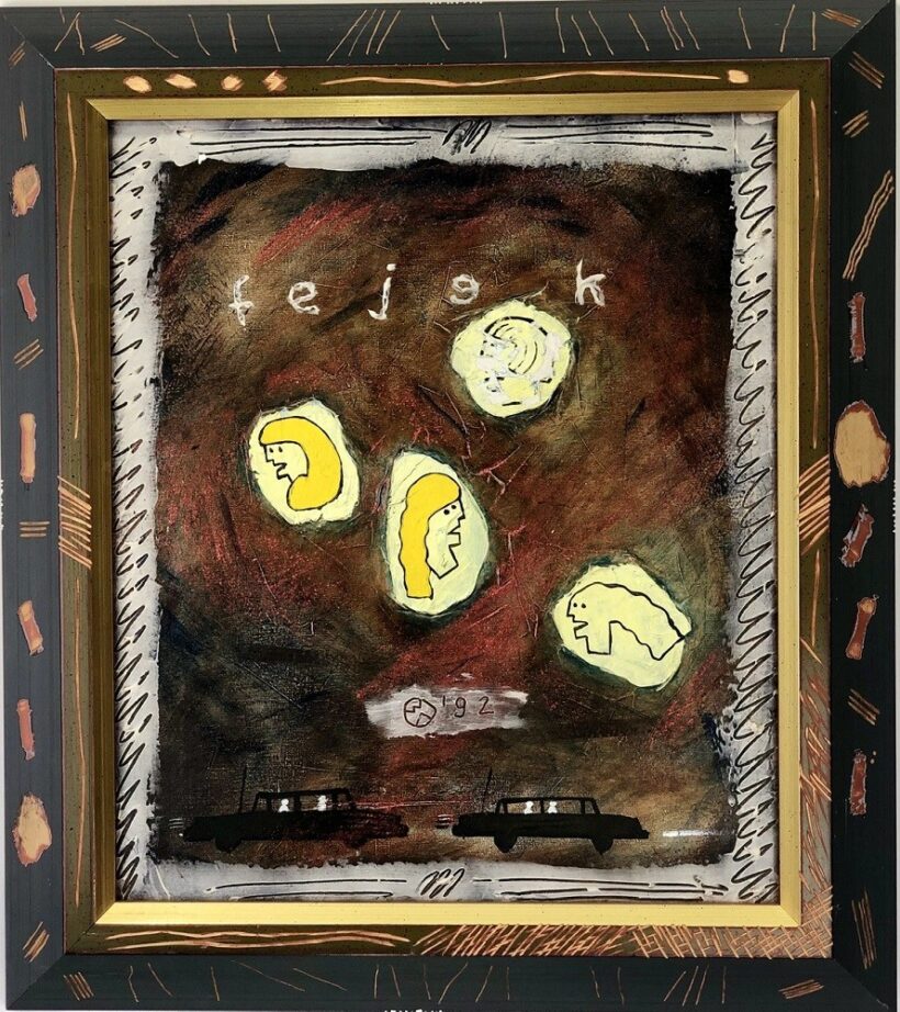 Wahorn András (1953-): Fejek - Image 2
