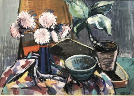 Gera Éva (1923-1996): Virágcsendélet