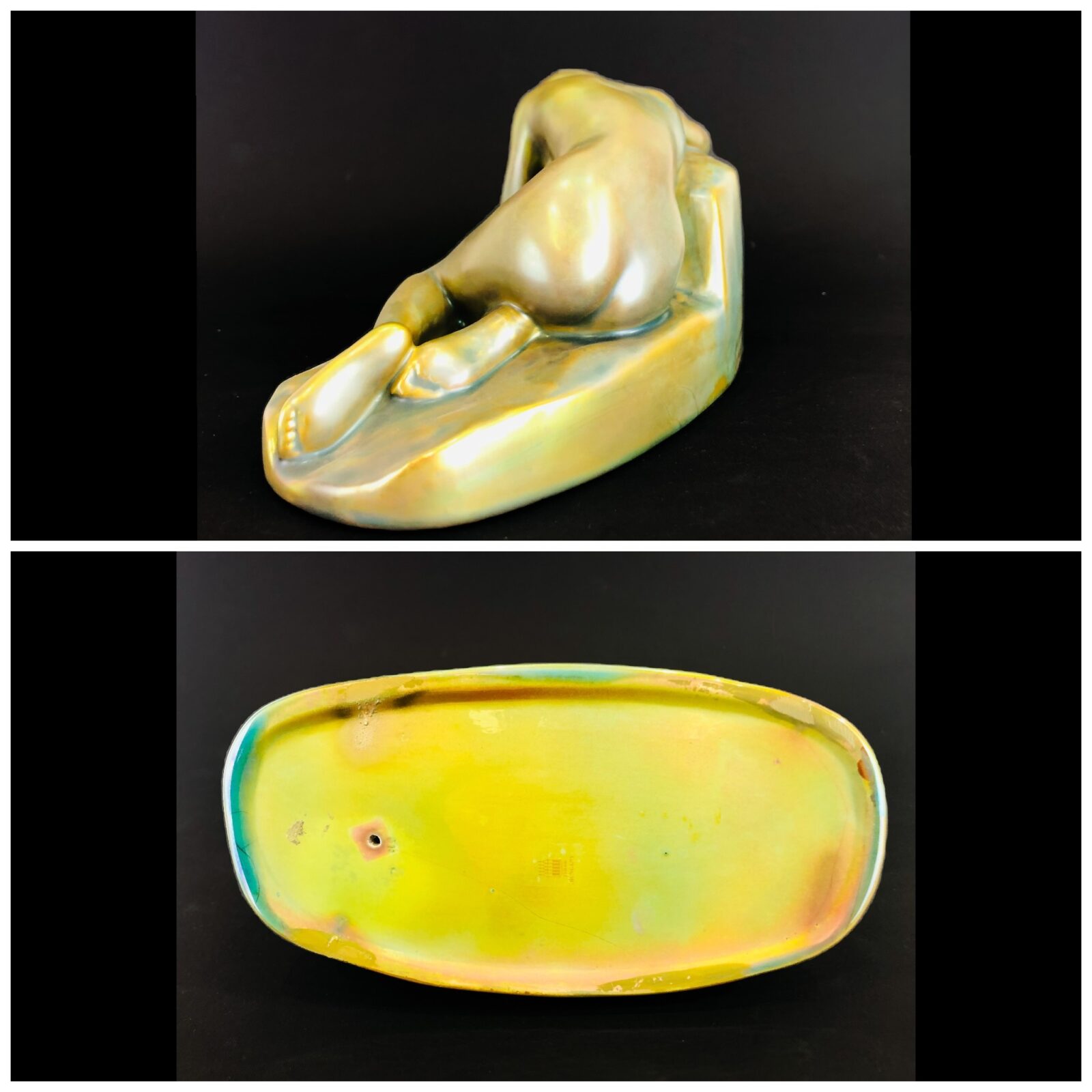 Zsolnay fekvő akt - Image 2