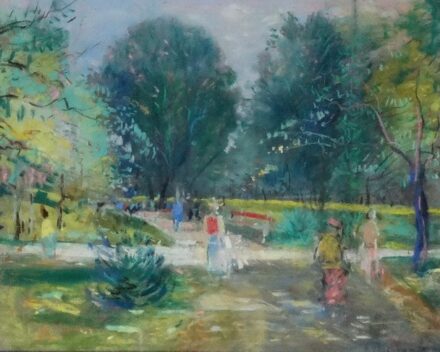 Ruzicskay György (1896 - 1993): Parkban