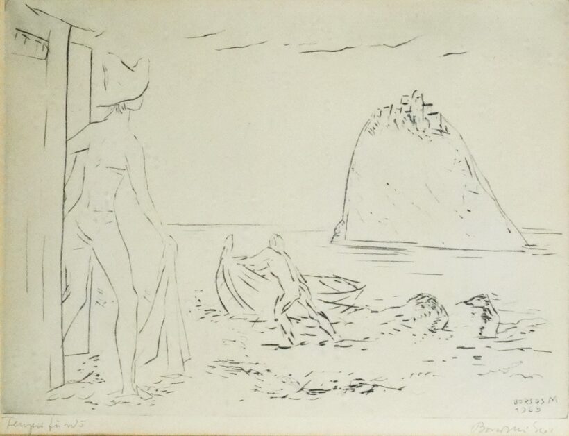Borsos Miklós (1906 - 1990): Tengeri fürdő