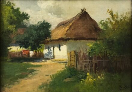 Zorkóczy Gyula (1873-1932): Nádfedeles ház
