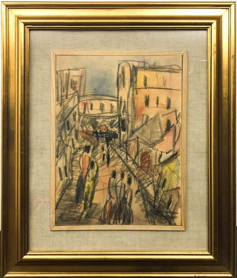 Czóbel  Béla (1883-1976): Nagyváros - Image 2