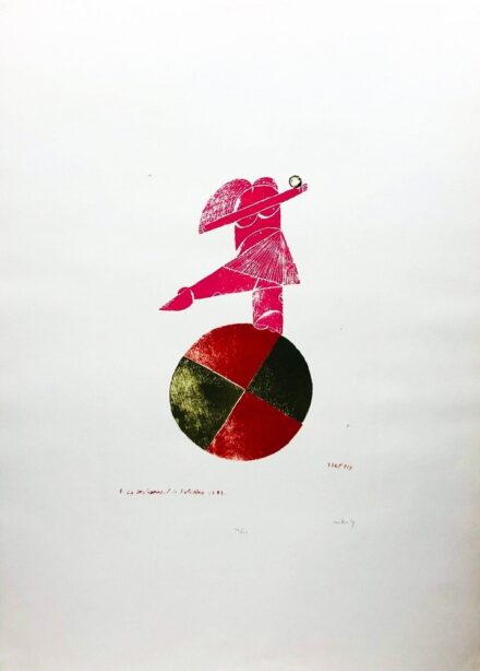 Székely Péter (1923-2001): A balerina 1982.