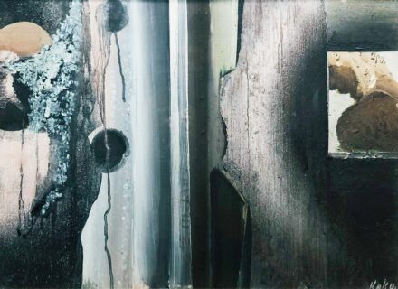 Kokas Ignác (1926-2009): Kapu előtt