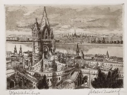 Blahos Rudolf ( 1917-1986 ): Halászbástya