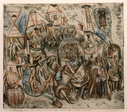 Potapov Sergei (1947-): Az ember keresése