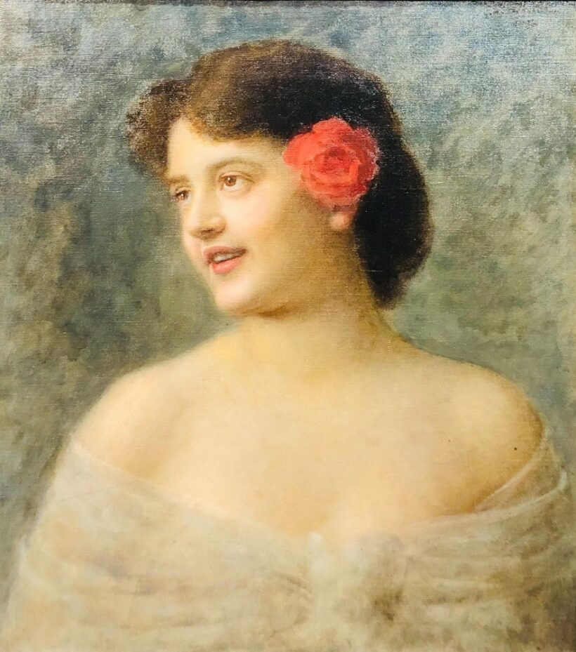 Ingomár Ferenc (1838-1924): Női portré