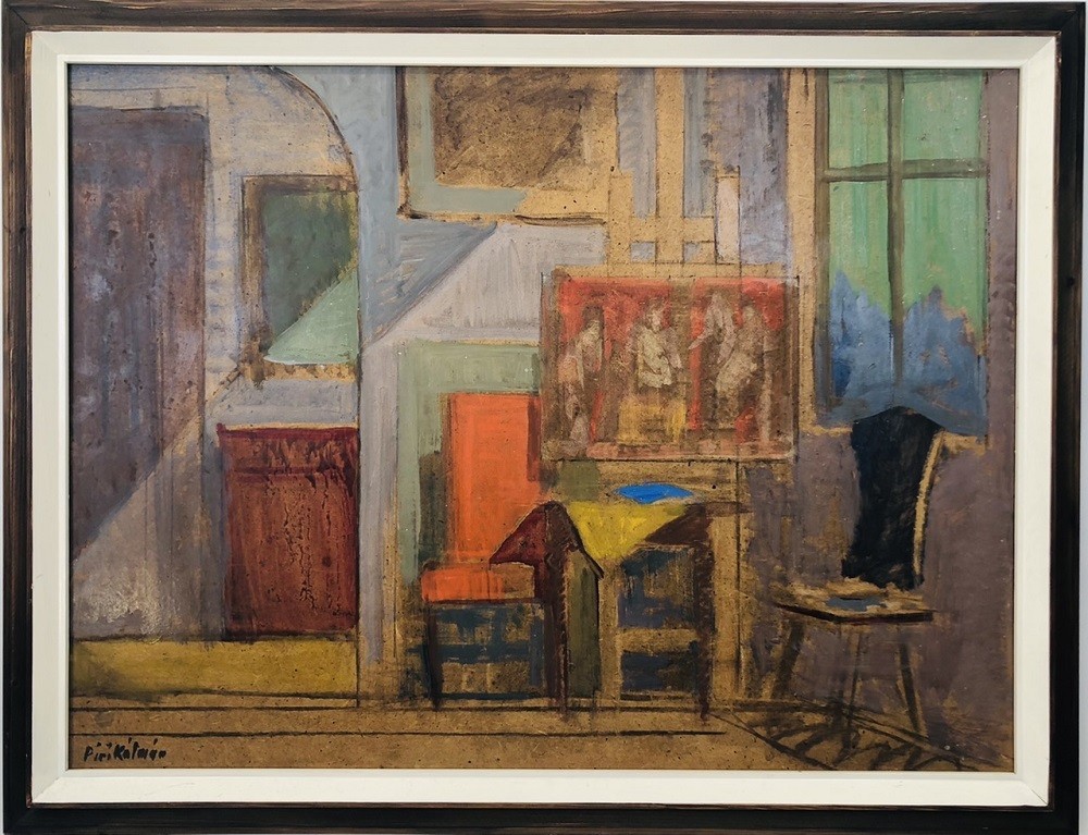 Piri Kálmán (1908-1983): Enteriuer - Image 2