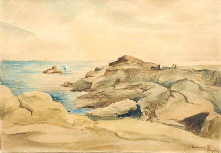 Gebauer Ernő (1892-1962): Tengerpart