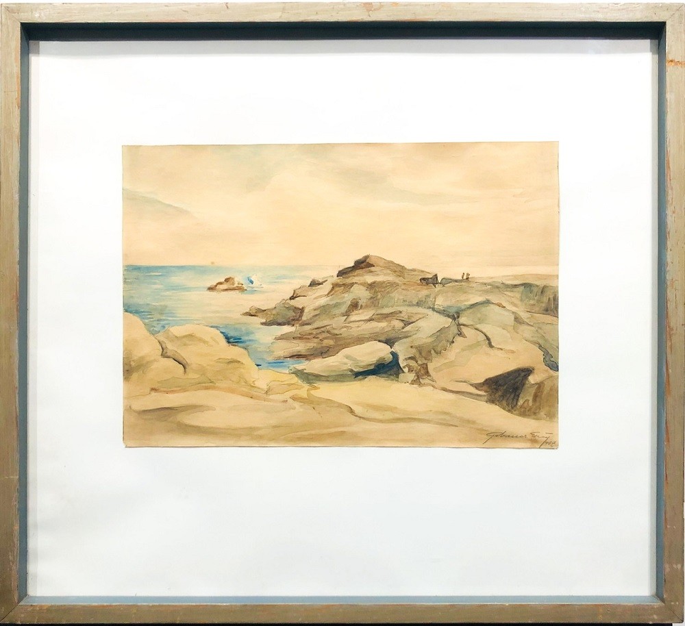 Gebauer Ernő (1892-1962): Tengerpart - Image 2