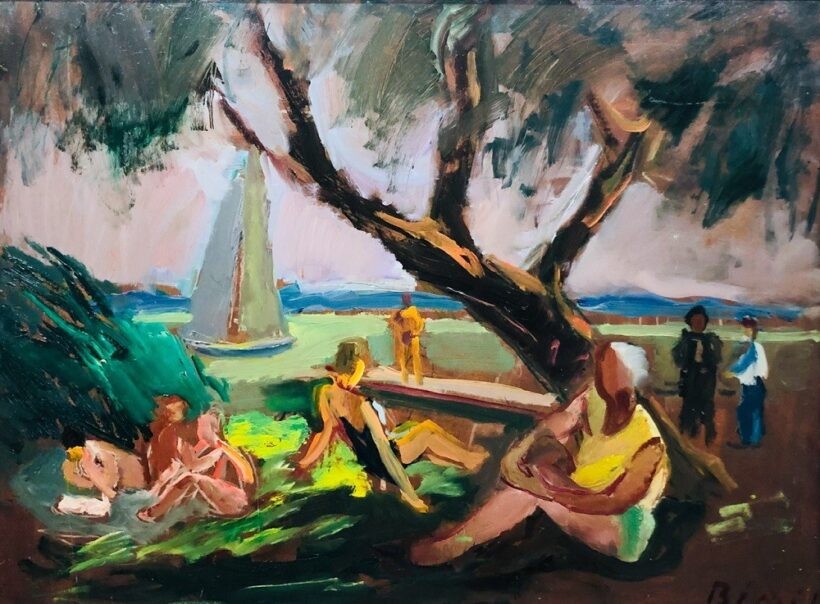 Bényi László (1909-2004): Balaton parton