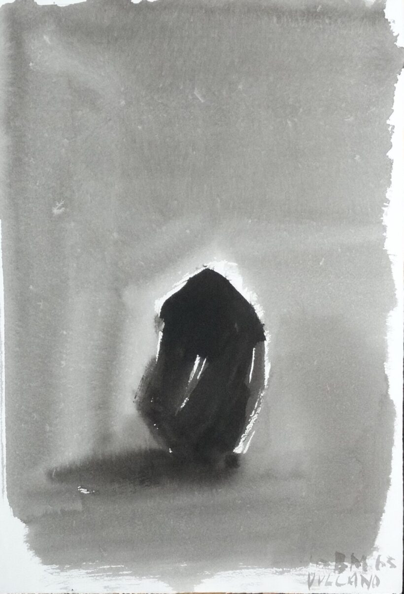 Borsos Miklós (1906 - 1990) : Vulcanó 1965