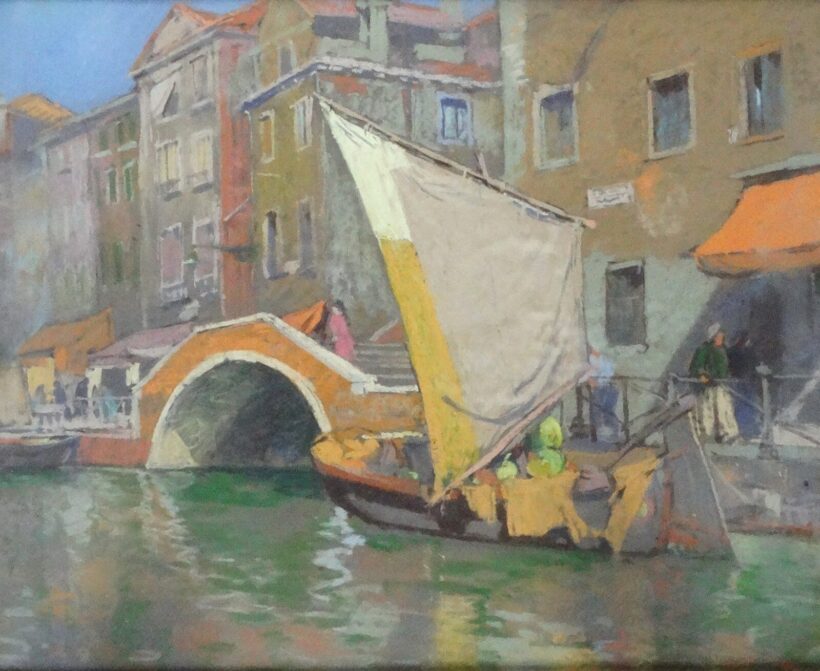 Halasi Horváth István (1904-1994) : Velence 1927.