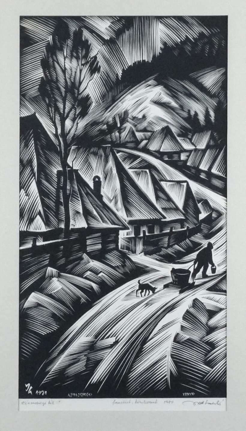 Imecs László (1942) : Kincsesszegi tél 1971