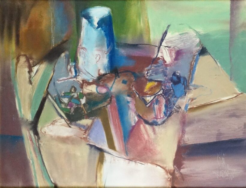 Kéri László (1949) : Csendélet 1977
