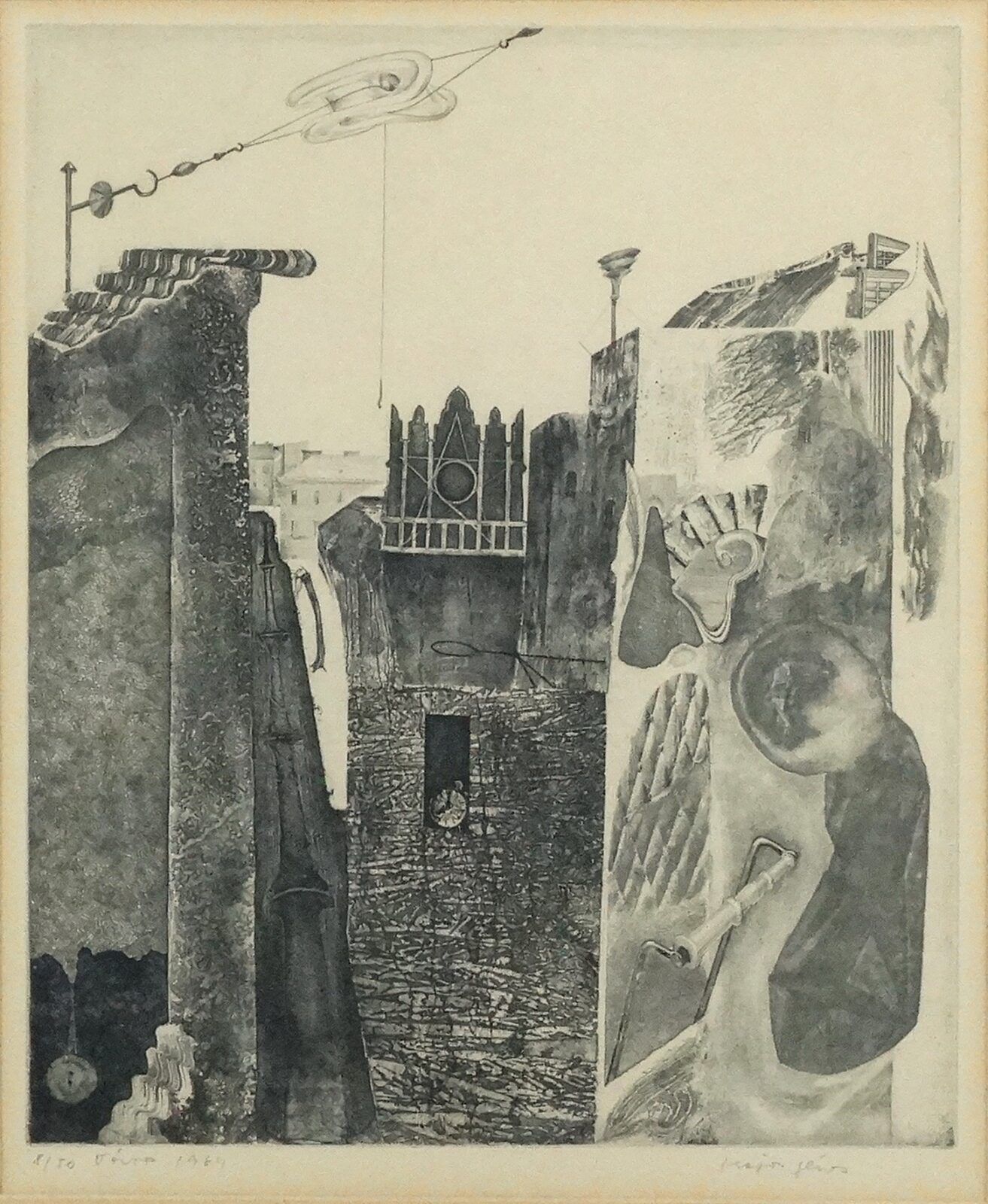 Major János (1934 - 2008) : Város, 1964