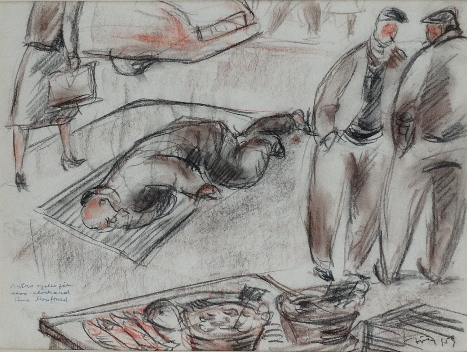 Olvashatatlan jelzéssel : Párizsi csavargók 1959