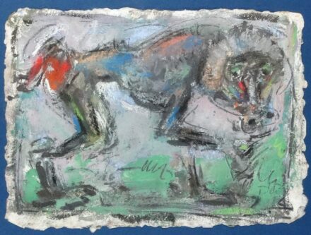 Tóth Ernő (1949) : Pávián 2012.