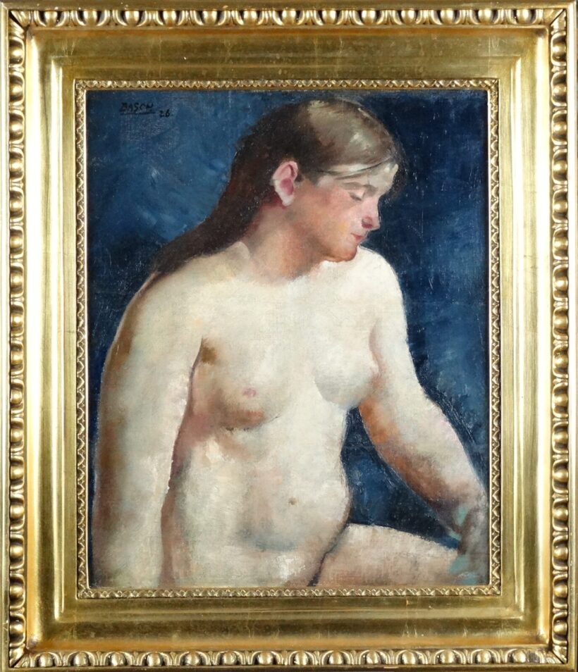 Basch Andor (1885-1944) : Női akt 1926