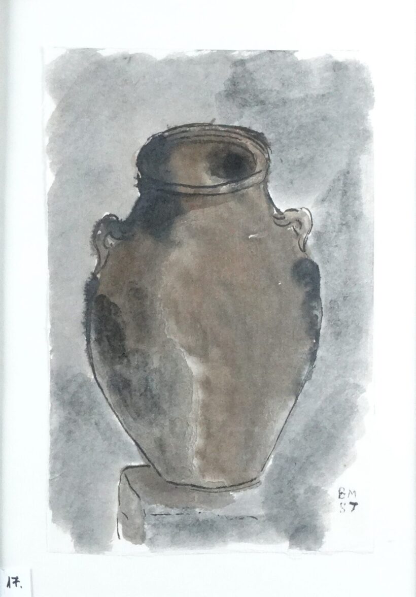 Borsos Miklós (1906 - 1990) : Korsó, 1987