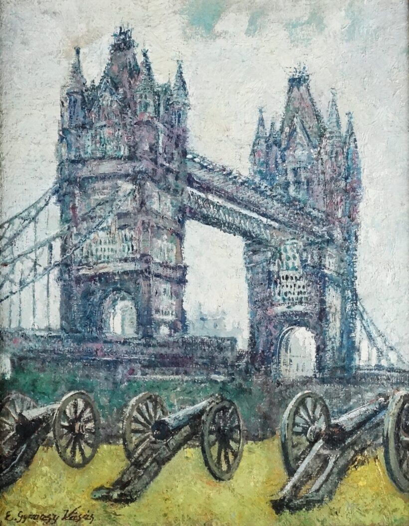 Gyimessy Kásás Ernő (1901-1994) : Tower Bridge