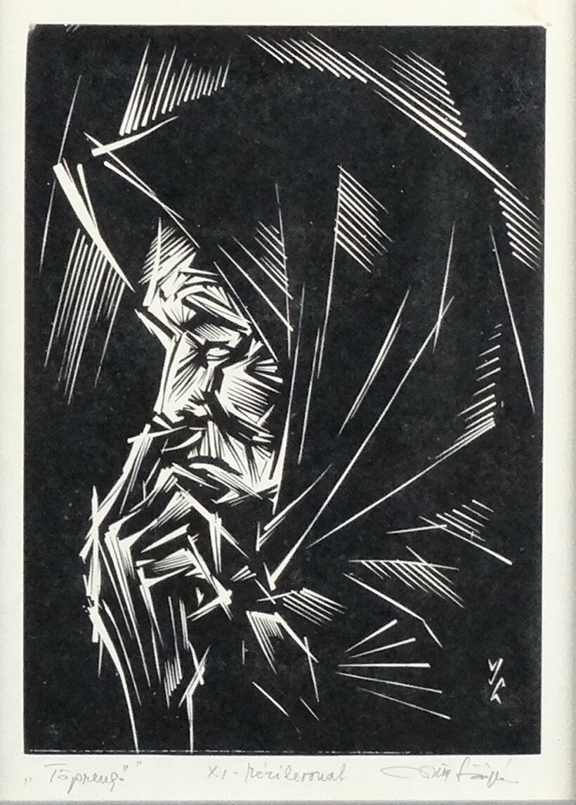 Imecs László (1942) : Töprengő