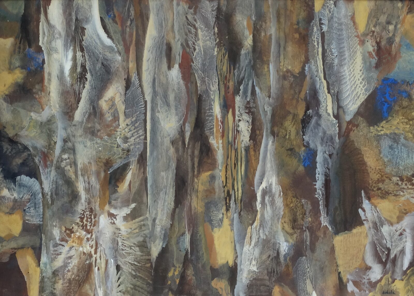 Scholz Erik(1926-1995) : Fák - erdő