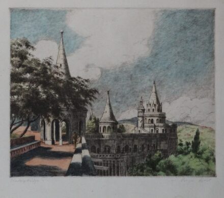 Bajor Ágost (1892 - 1958) : Halászbástya 1938