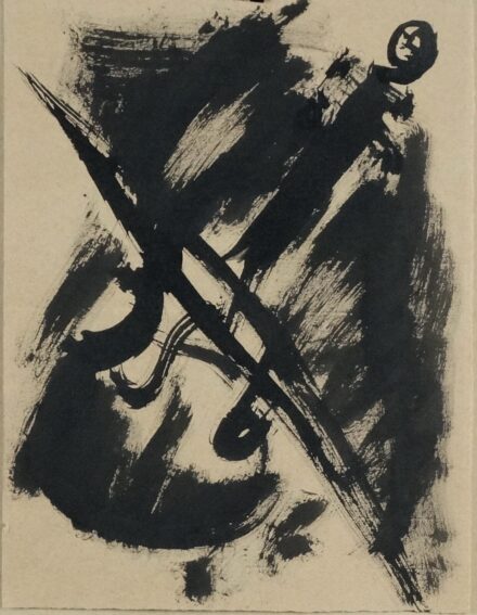 Borsos Miklós (1906 - 1990) : Brácsa