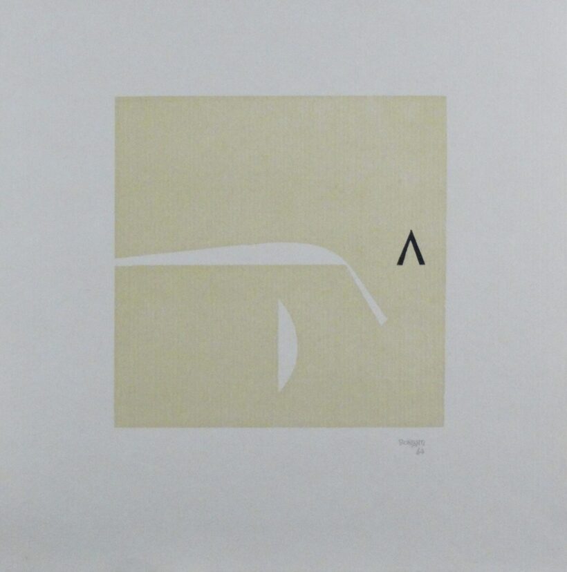 Arturo Bonfanti (1905-1978) : Cím nélkül 1964