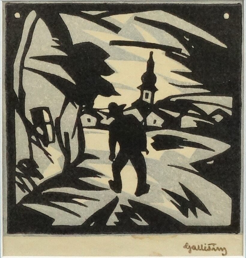 Gallé Tibor,(1896-1944) : Hazafelé