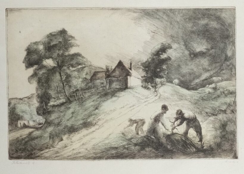 Istókovits Kálmán (1898-1990) : Aratók 1924