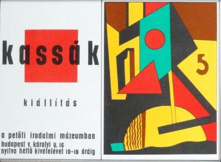 Kassák Lajos (1887 - 1967) : Kiállítási plakát